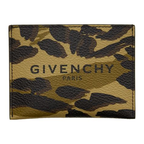 givenchy camo business card holder|Women's Designer Card holders .